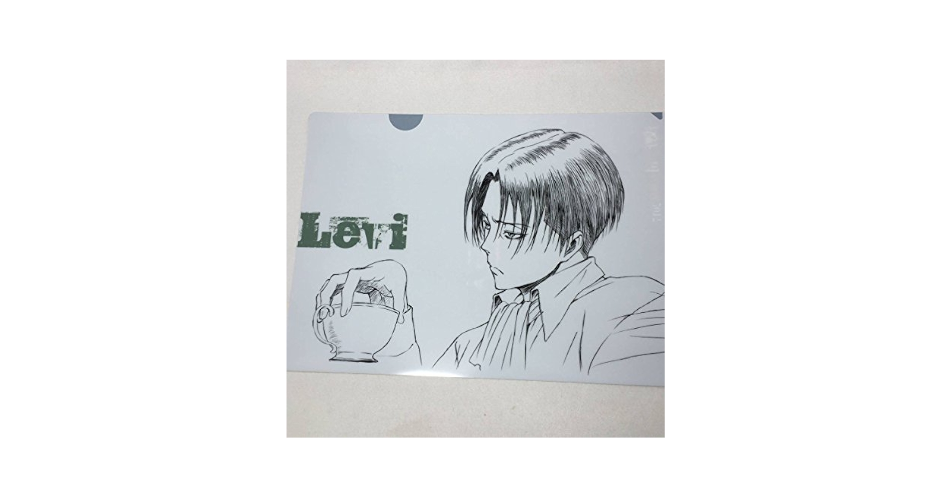 進撃の巨人 リヴァイ クリアファイル 浅野恭司原画展　2枚セット 浅野恭司展 進撃の巨人 物販 | ユニオン広報ブログ